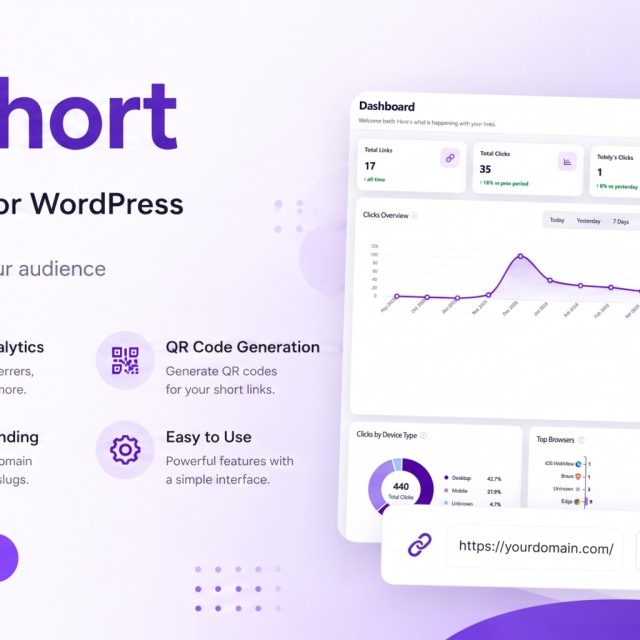 NoorShort – Advanced URL Shortener & Link Management for WordPress